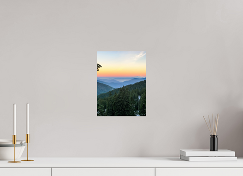 9 x 12″, Photo Print Crisp Sunrise