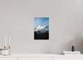 8 x 12″, Photo Print Snowy Mountain