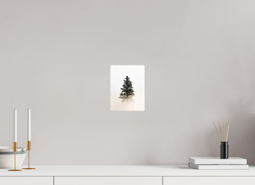 6 x 8″, Metal Print The Lone Tree
